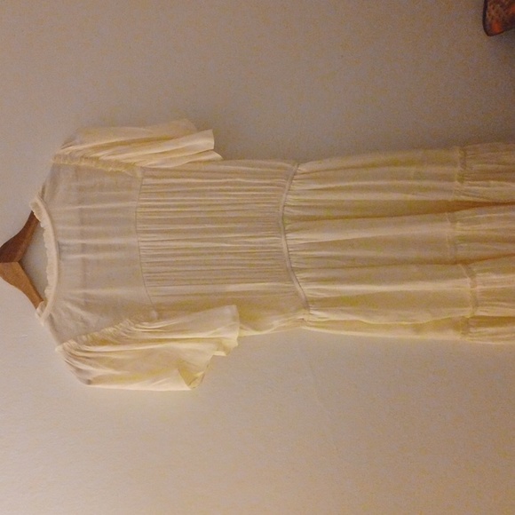 Current Air Cream Colored Summer Dress NWT - Picture 5 of 6